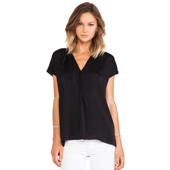 Vince Tops - FINAL MARKDOWN  VINCE Cascade Short Sleeve Blouse
